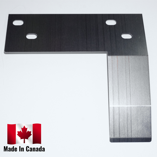 Left spindle chip deflector