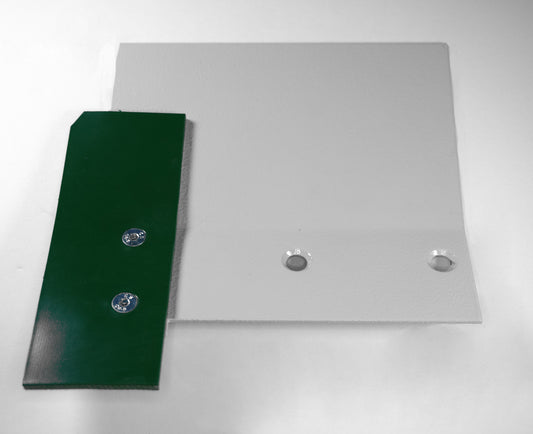 Top head chip baffle plate RH